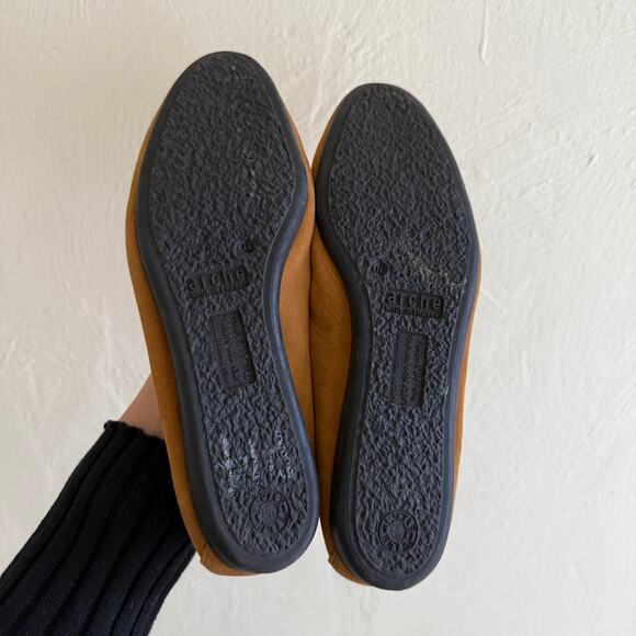 Arche Ballerina Leather Laius Flats Sz 40 / 9 - Picture 8 of 8